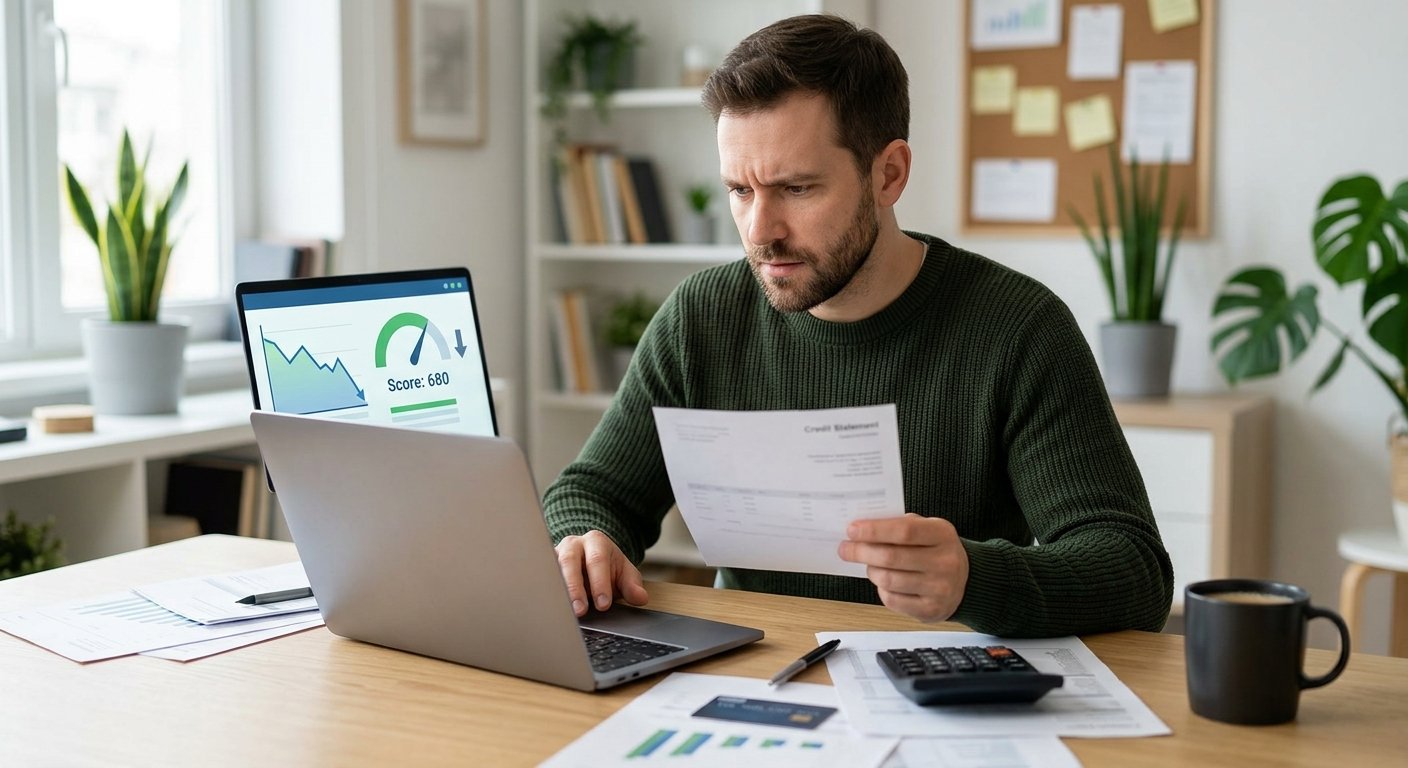 What happens to your credit score after a missed payment