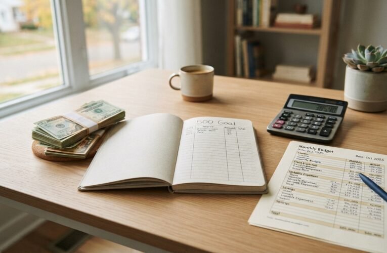 How to Save $500 in 30 Days Without a High Income